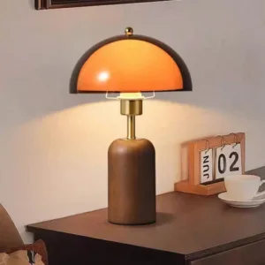 NordicMetal Acrylic Wooden Luxury LED Decoration Table Lamp Desk Light For Living Room Bedroom Study Lighting Fixtures