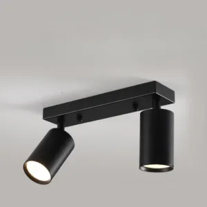 Hot Multi-head GU10 Day Lantern Can Rotate LED Ceiling Light Bar Indoor Kitchen Bedroom Corridor
