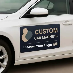 Custom Car Magnet Stickers, Durable Car Magnets, Perfect for Commercial Vehicle Advertising, Customize Your Logo