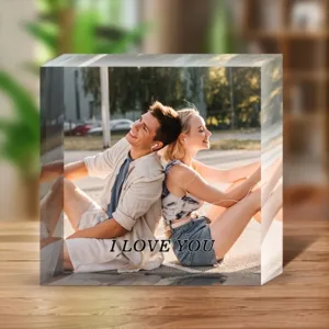 Custom Photo Acrylic Personalized Gift For Family Mom Friends Birthday Anniversary Wedding Valentine