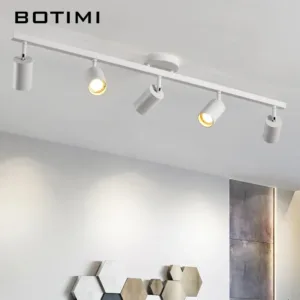 New Arrival Modern White LED White Ceiling Lights For Living Room Black Adjustable Protect Surface Mounted Indoor Lighting