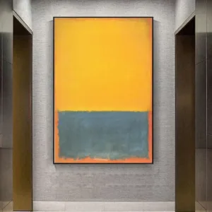 Mark Rothko Abstract Abstract Canvas Oil Painting print Unframed Spray Frameless hologram living room Home decor art drawing