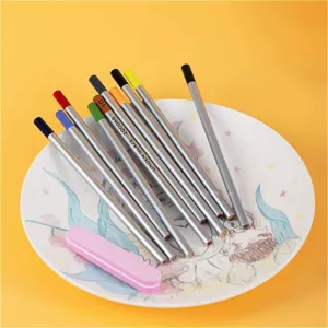 10-color Underglaze Colored Pencil Handmade DIY Make Ceramic Handicrafts Plates Painting Line Drawing Underglaze Colored Pencils