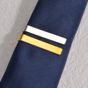 Fashion Stainless Steel Punk Tie Clip for Men Blank Bar Metal Necktie Party Business Wedding Simple Accessories Jewelry Gift
