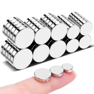 Round Home Decoration Accessories Magnets For Fridge, DIY, Building, Scientific, Craft, and Office 5x2 8x2 10x2 10x3