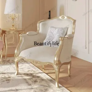 NQ52 Modern Office Chairs Wooden Banquet Comfortable Armchair Chairs Single Lounge Solid wood Living Room Chairs