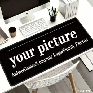 Custom Mouse Pad Print Diy Desk Mat Gaming Customized Gamer Office Mousepad Customized placemats for festivals and birthdays