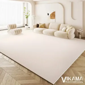 VIKAMA Japan South Korea Wabi-Sabi Light Luxury Upgrade Material Living Room Bedroom Kitchen Bathroom Thickening Carpet Rug Mat