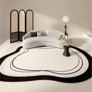 Living Room Carpet Home Decoration Luxury Modern Rug Big Size Irregular Floor Mat Anti-slip Bedroom Large Area Rugs שָׁטִיחַ 양탄자