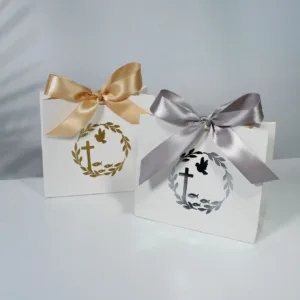 10/20pcs Christian Pigeon Gift Box, Baptism Festival Candy Box, Decorative Christian Festival Party Gift Box