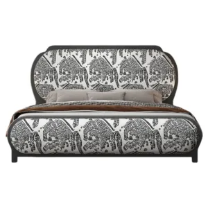 Design Comfortable Bed Beauty Princess Cheap Wedding Fashionable Bed Reading Vintage Modern Cheap Wood Cama Casal Furniture