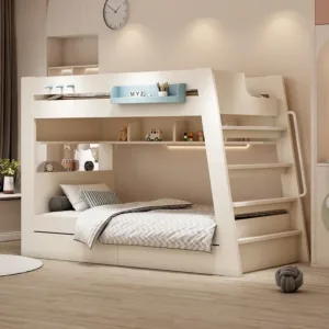 ww-Bases And Frames Bunk Beds Queen Size Double King Size Frames Twin Loft Bed Kids Luxury Modern Day Bed Bedroom Home Furniture