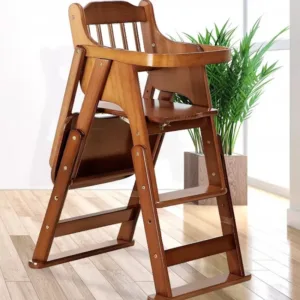 Baby Dining Chair,children's Dining Table Chair, Portable Multifunctional Foldable Chair, Solid Wood Dining Chairs,baby Home Use
