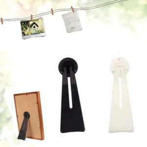 Multifunctional Picture Photo Frame Bracket Stand Durable PVC Back Board Backboard Holder Home Decor Photo Frame Pedestal