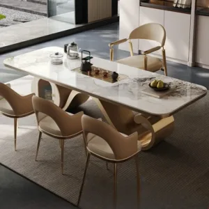 /Nordic dining set 4 chairs with table complete room full equipped kitchen table and chairs set kitchen dining small space Moder