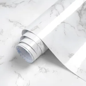 55cm Marble Vinyl Self Adhesive Wallpaper Waterproof Contact Paper PVC Wall Stickers for Kitchen Livingroom Home Decorative Film