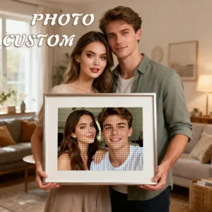 EverShine Photo Custom DIY 5D Diamond Painting Full Square Round Drill Mosaic Personalized Picture Embroidery Kit Handmade Gift
