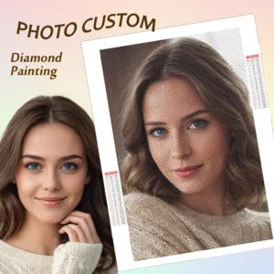 HUACAN Custom Photo Diamond Painting 5D Art Kit To Customize Your Own Picture Diamond Mosaic Home Wall Decor Unique Gift
