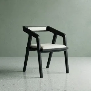 Creative Retro Solid Wood Dining Chairs European Lounge Armchair Hotel Restaurant Backrest Seat Home Furniture Comfortable