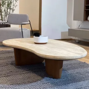 Wabi Sabi Mid Century Coffee Tables Design Japanese Nordic Rustic Coffee Tables High Quality Retro Table Basse Furniture Home