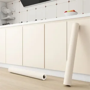 Matte Peel & Stick Wallpaper Self-Adhesive Removable Waterproof Stickers for Kitchen Countertops Cabinets Wardrobes Renovating