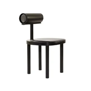 -For Bar Chair Dine Glass Top Dining Round Table and Chair Set Furniture Designer Plastic Dining Chair&