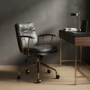 Ergonomic Office Chairs Swivel Lift Modern Armchair Home Study Computer Desk Chair Gaming Adjustable Height Comfortable Seat PU