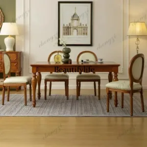 Party Protector Dining Table Set Modern Unique Living Room Kitchen Dining Table Salon Luxury French Wohnzimmertisch Furniture