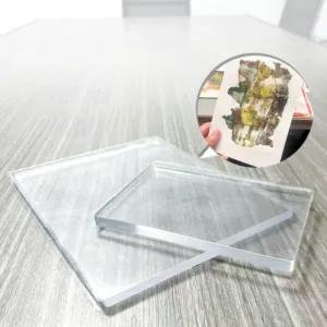 High Quality A4 A3 Gel Printing Plate For Printmaking Reusable Monoprinting Clear Plate For Art Craft Card Making