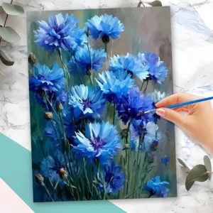 Momoart Painting By Number Flower DIY New Arrivals Picture By Numbers Framed on Canvas Coloring By Numbers Handmade Gift