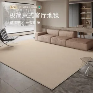 Large Living Room Carpet Washable Waterproof Minimalist Luxury Home Rug for Sofa Bedroom