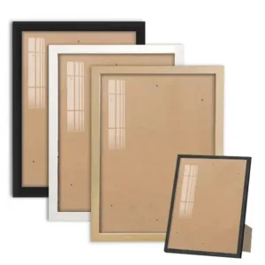 21x30cm & 30x40cm Black Photo Frame Hung on Wall White Photo Frame Poster Certificate Canvas Canvas Display Frame Picture Decor