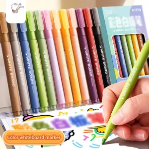 Color Whiteboard Pens Are Erasable, Water-Based Blackboard Drawing Board Note Taking Pens Are Easy to Erase