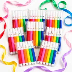 12/24packs Coloring MIni Marker Pen Kids Hand Painting Graffiti Pens Student School Art Drawing Stationery Set XJM