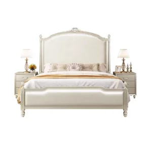 2024 Hot Sale Bedroom Furniture Latest Wooden Bed Designs King-size Solid Wood Framed Double Beds Wood Bed