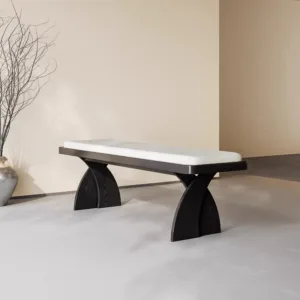 Modern Living Room Dining Stools Medieval-style Solid Wood Long Designer Dining Stools Household Shoe Rack Furniture Banco JT40D