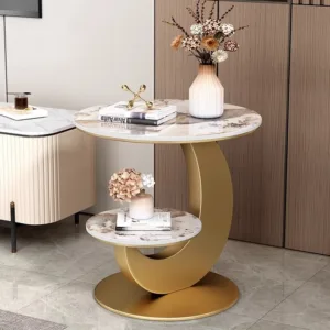 modern Side Table Round Coffee Table Center Table Metal Table Tea Table Bed Side Table Living Room Table Small Table