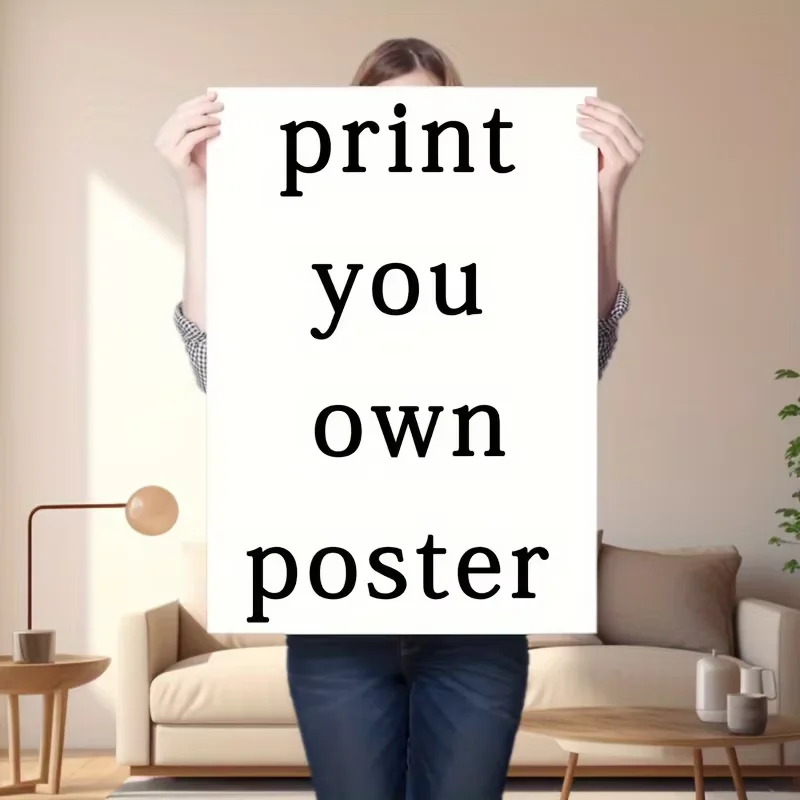 Custom Canvas Printing Personalized Photo Poster Suitable for Family Life Pets Weddings Birthdays Home Decor Gifts