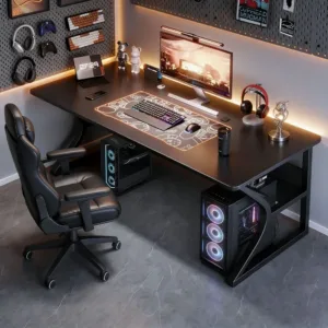 Multifunctional e-sports computer table Home game table Live table Student study table Simple modern desk