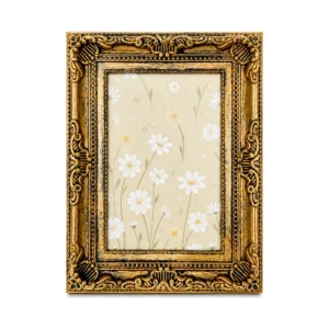 4x6 Inch Retro Picture Frame 5x7 Inch Plastic Vintage Style Wall Decorative Photo Frame 8x10 Inch for Bedroom Living Room