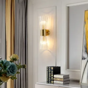 Modern LED Wall Lamp Luxury Gold Wall Decorative Lights For Bedroom Bedside Living Room Corridor Stairs Home Indoor Sconce House