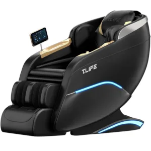 Massage Chair Full Body 160° Zero Gravity SL-Track, 12 Modes, Black, Customized