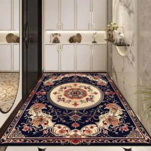 Bohemian Luxury Room Decoration Aesthetic Bedroom Carpet Big Siz Non-slip Live Room Rug Cloakroom Sofa Table Mat Soft Washable