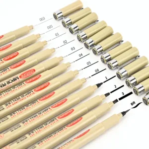 Pigment Liner Pigma Pen Manga Markers Needle Pen Hook Line Pen Sketch Sakura Pens Stationery Set Art Supplies School Supplies