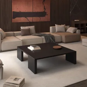 Minimalist Modern Coffee Table Square Italian Design Classic Coffee Table Aesthetic Luxury Mesa De Centro Living Room Furniture
