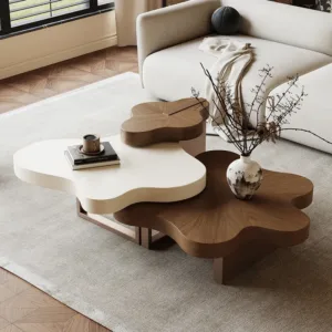 Vintage Nordic Coffee Table Elegant Modern Classic Artistic Coffee Table Ornate Aesthetic Meubles De Maison Furniture Home