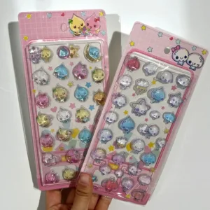 3D Waterdrop Sticker DIY Relief Decal Solid Stationery Stickers Gifts Phone Case Stickers