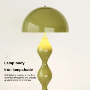 Nordic Creative Colorful Mushroom LED Floor Lamp Living Room Sofa Bedroom Bedhead Hotel Designer Light Home Lighting Decor