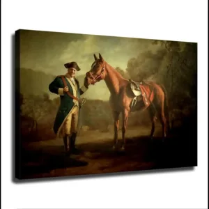 Tony Soprano PieOMy Horse Canvas Poster HD Napoleon Style Wall Art for Bedroom Home Decor x inch UnframedFramed Options