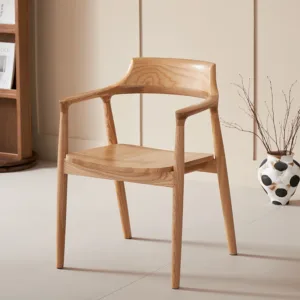 Arm Vanity Dining Chair Living Room Modern Ergonomic Dining Chair Luxury Wooden Pink Mesas De Restaurante Kitchen Furniture